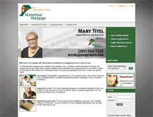 Tablet Screenshot of marytitel.com